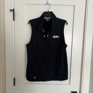 Zusa Medium Ladies Black Fleece Vest